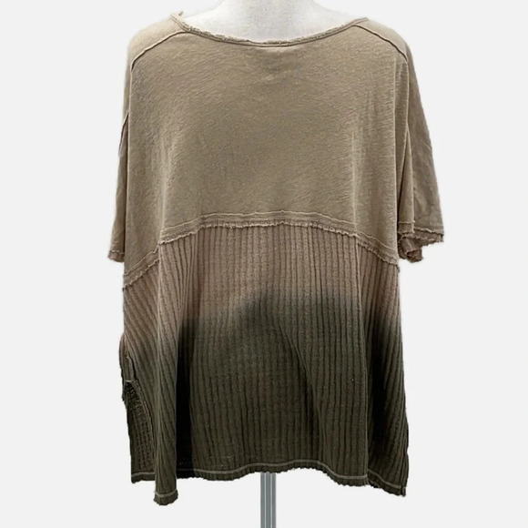 We The Free/Free People Sun Dial Tee in Sand Combo - NWOT - Size Medium. - Picture 5 of 8